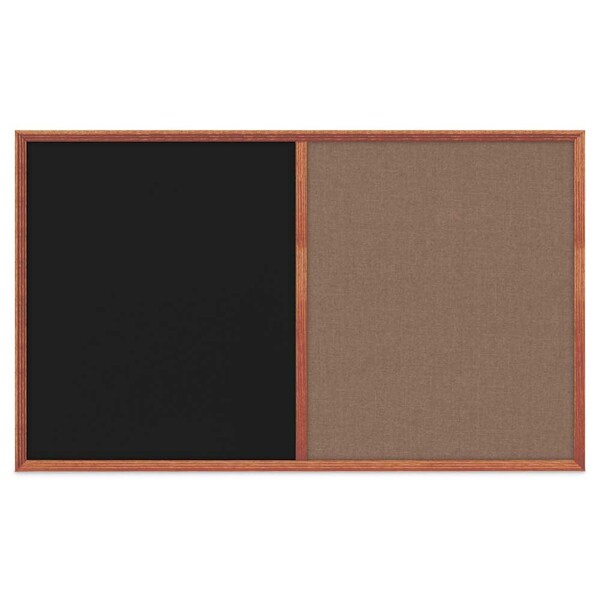 Slim Style Indoor Enclosed Corkboard, 18